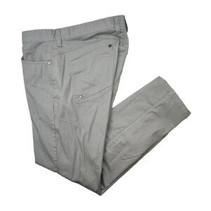 Oakley Pants Mens 38x32 Gray 5 Pocket Performance Stretch Tech Chino Golf Tennis